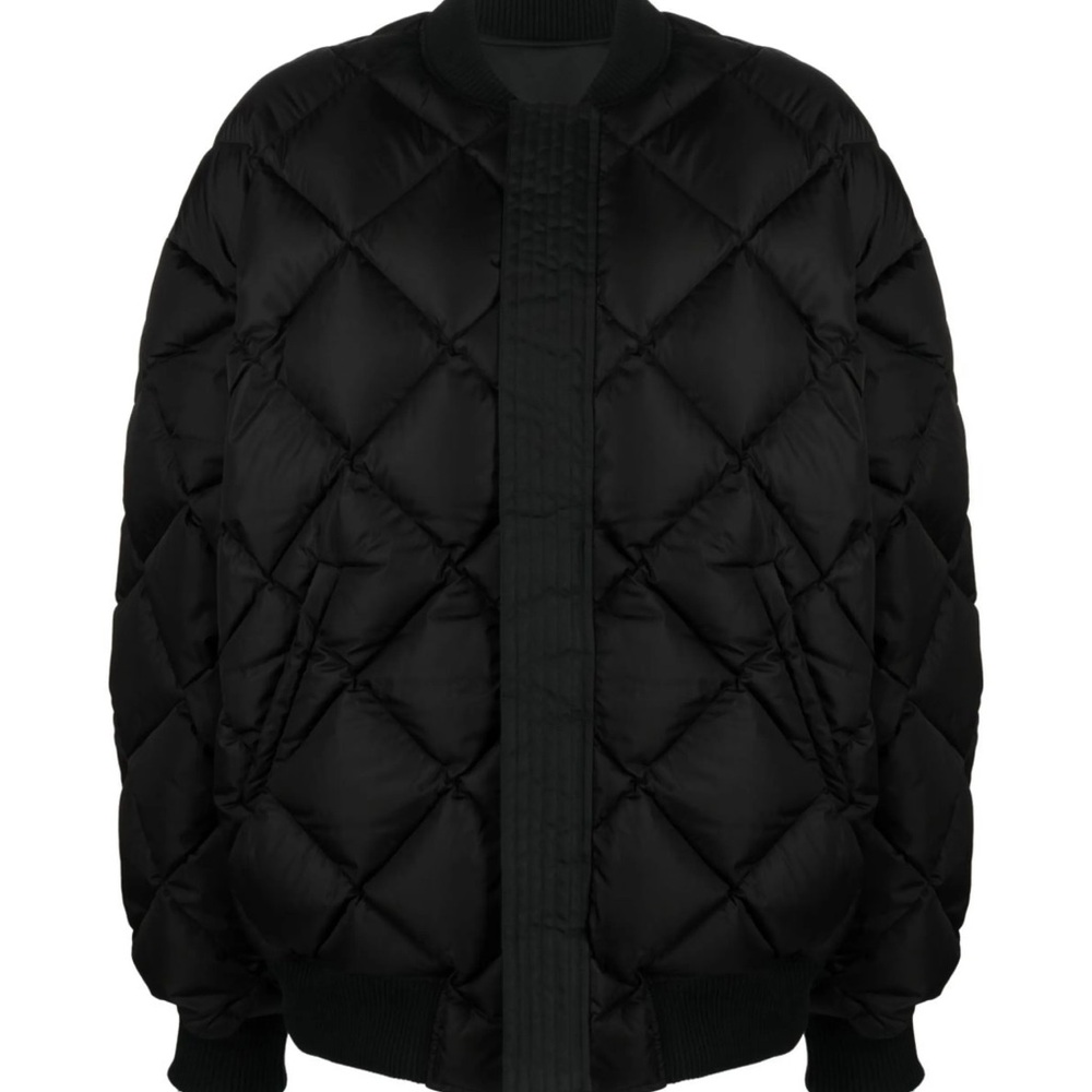 Wardrobe NYC  reversible Black Quilted Jacket